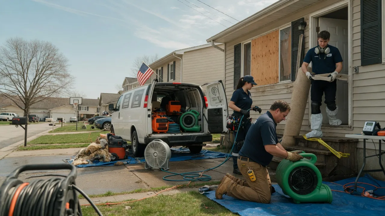 Water Damage Restoration in Concord, VA near me